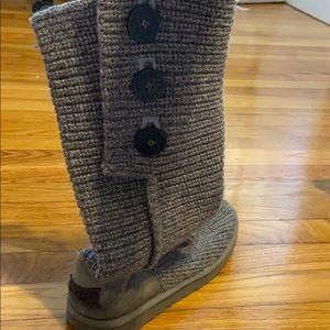 Ugg sweater boots!